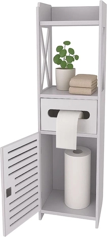 Distributeur de papier toilette avec ouverture de distribution