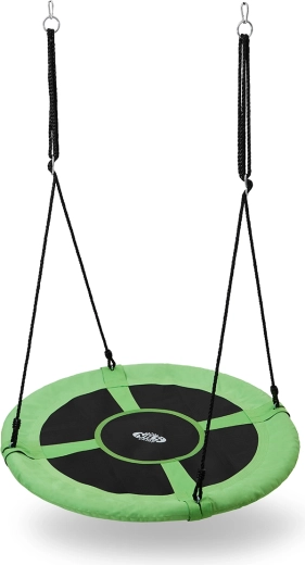 Balançoire nid de cigogne NILS Camp 100 cm verte