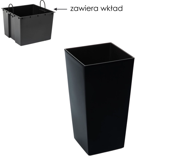 Insert amovible pour un entretien facile