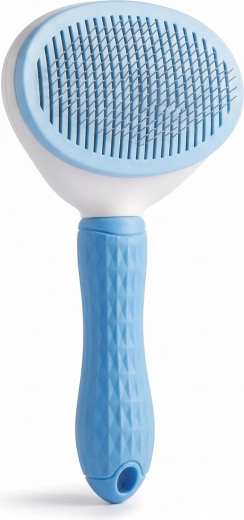 Brosse bleue pour chiens et chats