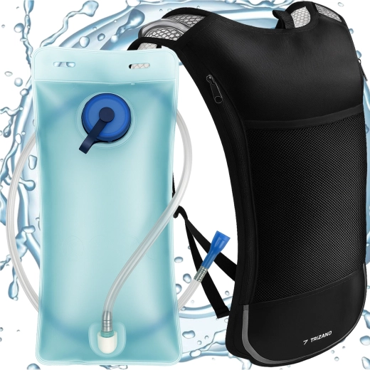 Sac à dos d’hydratation avec poche à eau 2 l Trizand