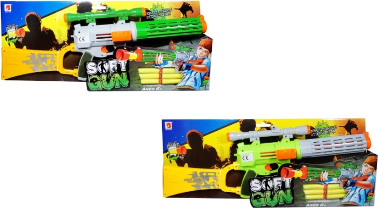 Pistolet à fléchettes en mousse pour enfants