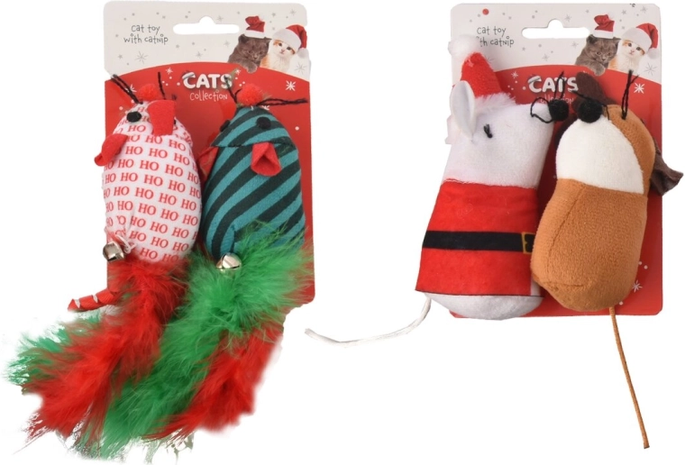 Jouet de Noël pour chats – 2 variantes