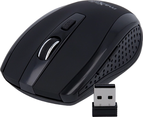Maxlife Home Office souris optique sans fil noire