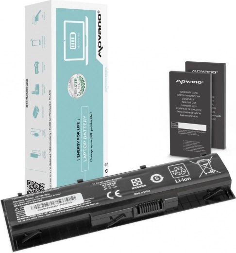 Batterie Movano PA06 HSTNN-DB7K pour HP Omen 17-w et Pavilion 17-ab 4400 mAh (49 Wh)