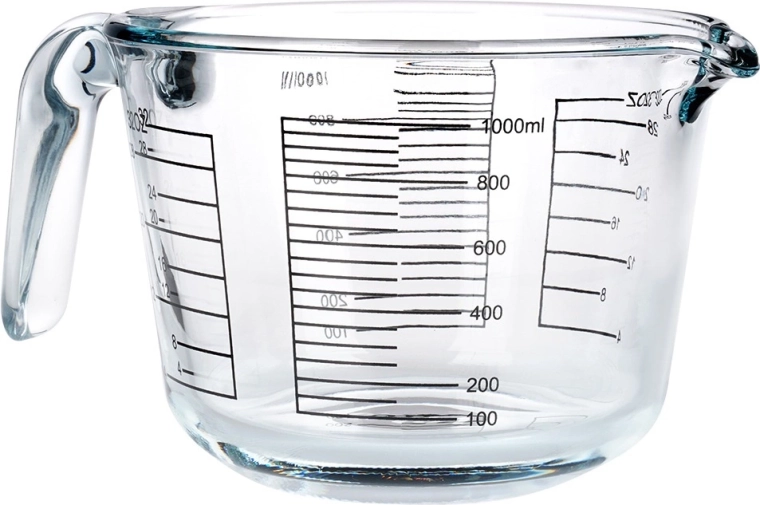 Mesure précise en ml et fl oz