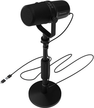 Genesis Radium 750D microphone de jeu dynamique USB/XLR avec trépied de bureau