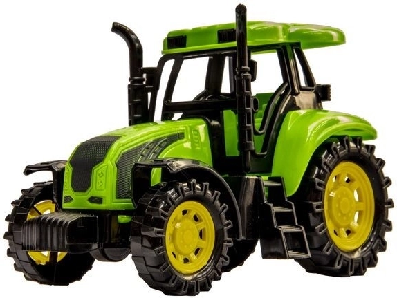 Tracteur réaliste avec des détails marqués