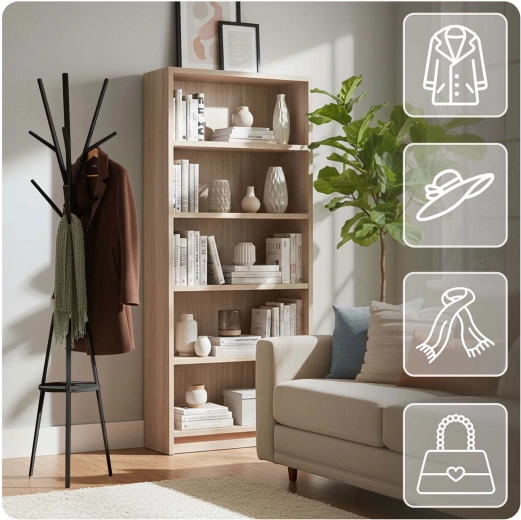 Beaucoup d’espace pour les vêtements et les accessoires