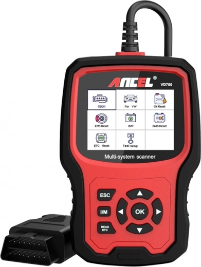Scanner de diagnostic OBD2 ANCEL VD700 pour véhicules VAG
