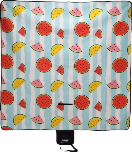 Grand espace et motif fruité ludique