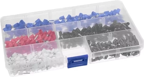 Organiseur avec embouts différenciés par couleur