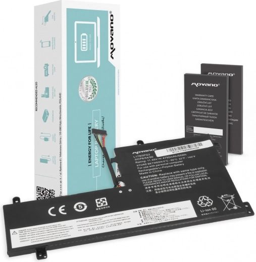 Batterie pour ordinateur portable Lenovo Legion Y530/Y730/Y7000 Movano 55 Wh (4750 mAh)