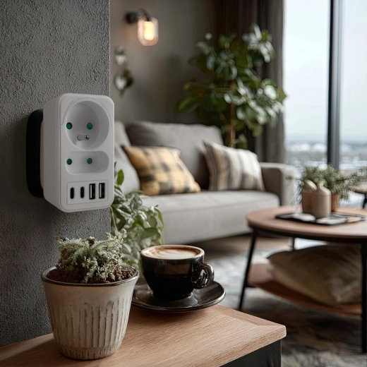 Alimentation des appareils et charge simultanée