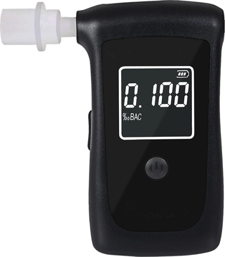 Solight éthylotest numérique professionnel Fuel Cell 0,000–4,000 ‰ BAC