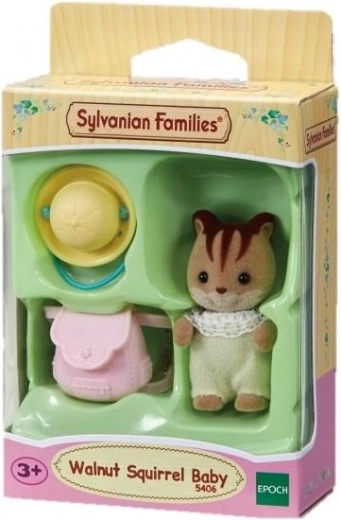 Bébé écureuil de la collection Sylvanian Families – Ambroży