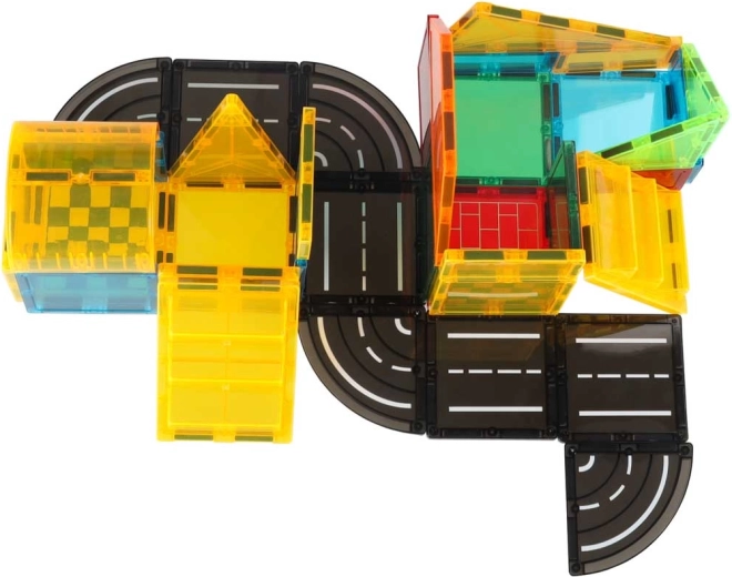 Routes et constructions magnétiques qui gardent leur forme