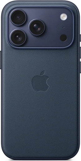 Étui textile TechWoven avec MagSafe pour iPhone 17 Pro – bleu