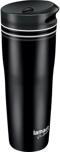 Mug isotherme de voyage Lamart Manq 360 ml noir