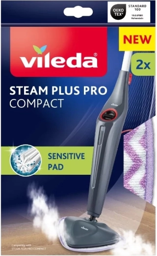 Vileda Steam Plus Pro Sensitive housse de rechange pour balai vapeur - 1 pièce