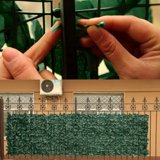 Installation facile sur clôtures et murs