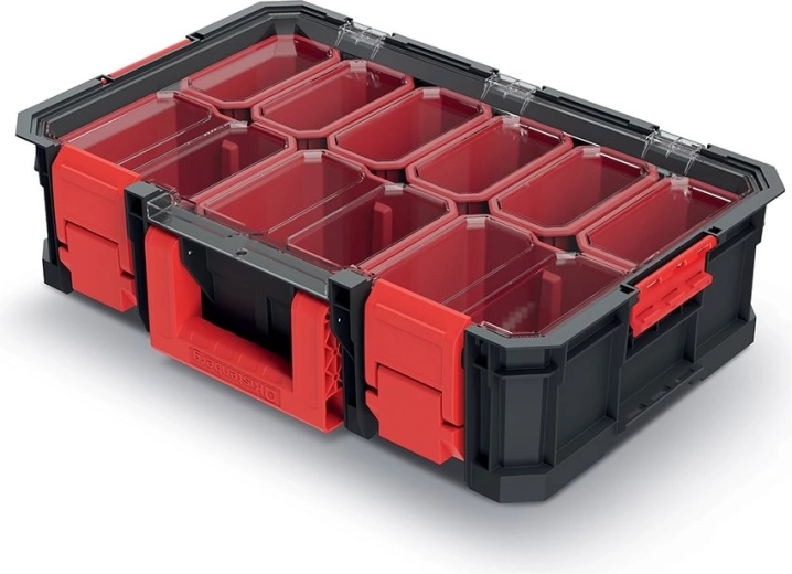 Boîte de transport modulaire avec organisateur 517 × 331 × 134 mm MODULAR SOLUTION