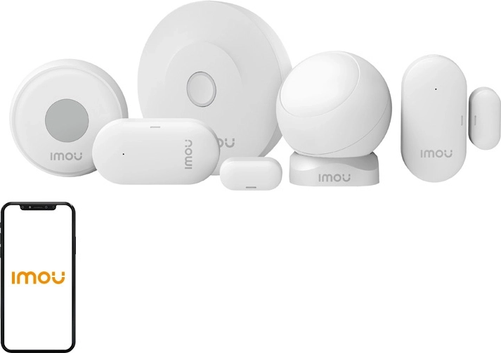 Kit de système d’alarme intelligent Imou avec passerelle Zigbee et capteurs