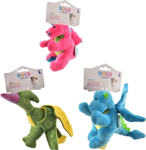 Jouet en peluche pour chien Dino (assortiment de variantes)