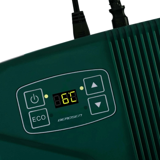 Double alimentation 12 V et 230 V + mode ECO