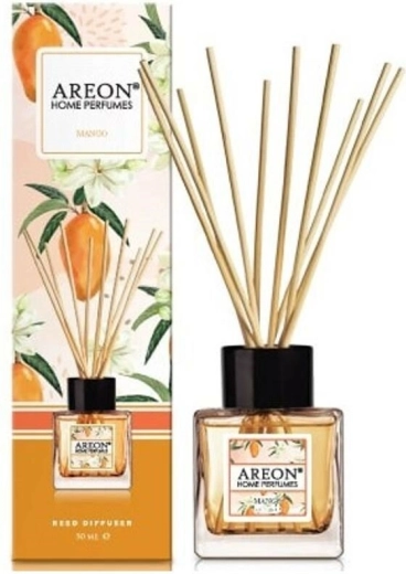 Areon AH bâtonnets parfumés mangue 50 ml – diffuseur à tiges