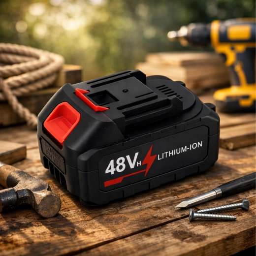 Batterie Li-ion universelle 48 V 6000 mAh pour outils sans fil et machines de jardin