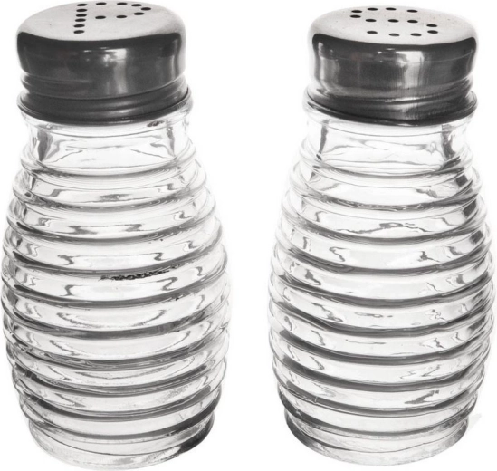 Verre transparent de qualité et couvercles métalliques