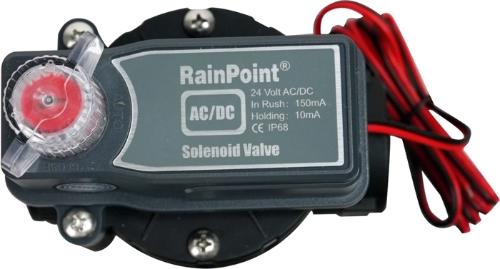 Vanne d’irrigation électronique 1" RAINPOINT 24 V AC/DC, IP68