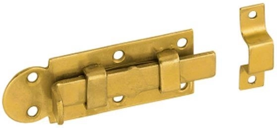 Verrou simple 80 × 30 × 3 mm, zingué
