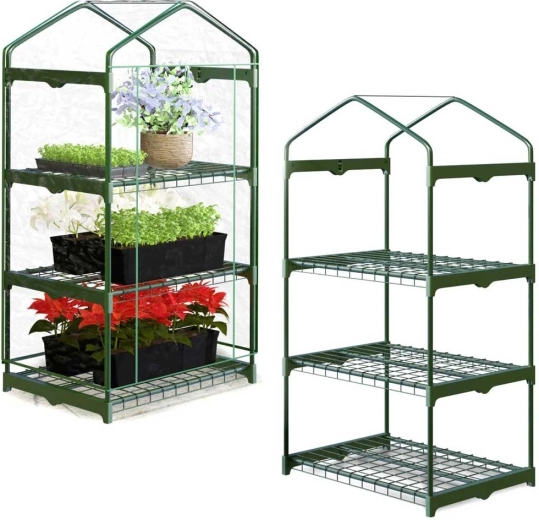 Trois niveaux pour plus de plantes sur un petit espace