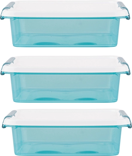 Arcticline – lot de 3 boîtes alimentaires carrées 0,6 l