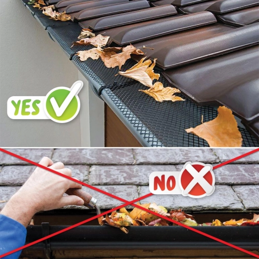 Grille de protection pour gouttière