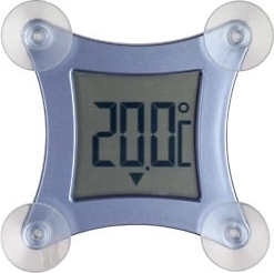 TFA Poco thermomètre numérique pour fenêtre avec ventouses