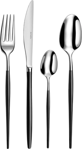 set de couverts AMEFA Soprano 16 pcs noir