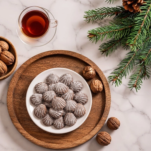 Forme coquillage pour des biscuits élégants