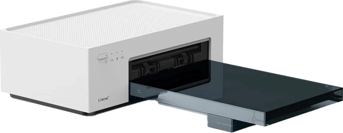 Design compact avec chargeur coulissant