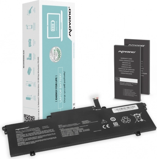 Batterie Movano C31N1914 pour Asus ZenBook 14 UX435E/UX435EA/UX435EAL/UX435EG/UM425QA 4100 mAh (46 Wh)