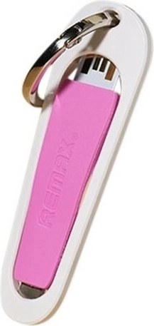 Remax RC-024i porte-clés câble Lightning 8 cm rose