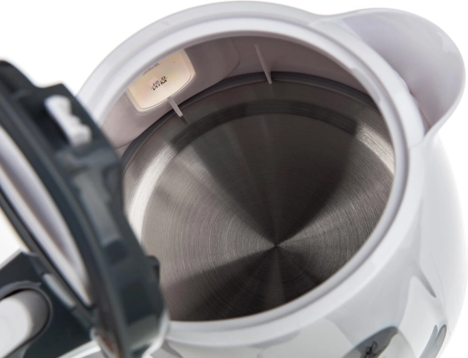 Fond plat en inox et protection de sécurité