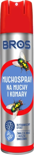 BROS Muchospray 390 aérosol insecticide contre les insectes volants 250 ml