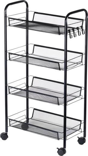 Quatre paniers grillagés spacieux