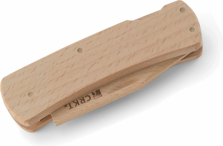 Prise en main confortable en bois naturel