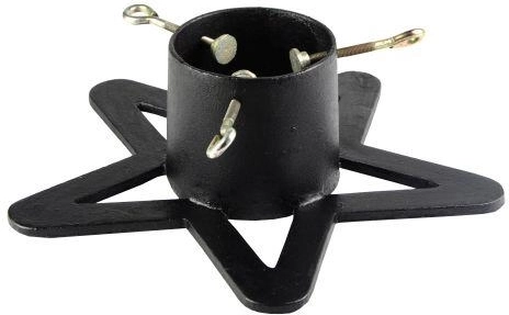 Support pour sapin de Noël Étoile en fonte 370 × 350 × 112 mm