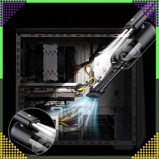 Nettoyage précis de l’électronique et des zones difficiles d’accès