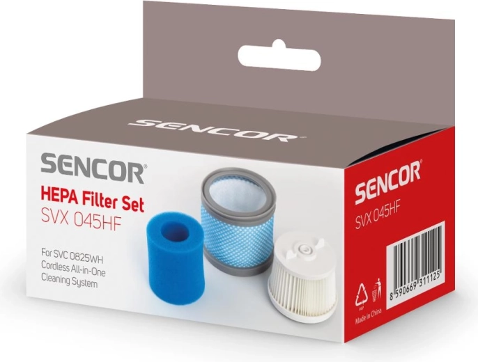 Sencor SVX 045HF ensemble de filtres pour SVC 0825WH